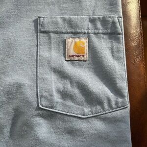 Carhartt Sky Blue Loose Fit Tee
